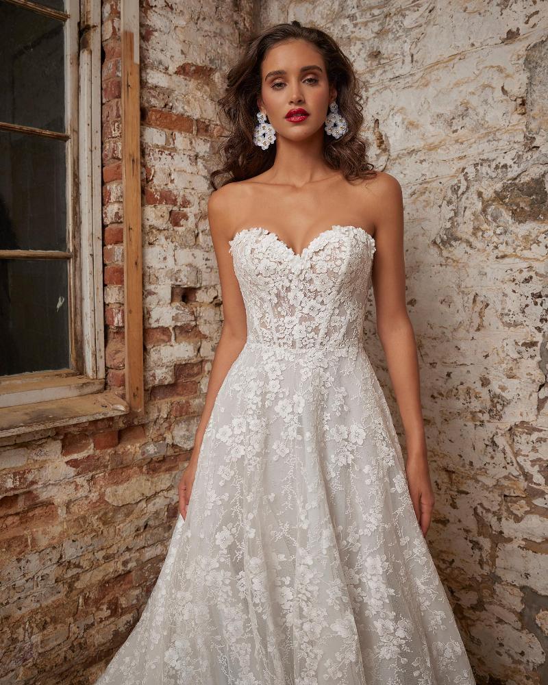 123230 classic a line wedding dress with removable sleeves4